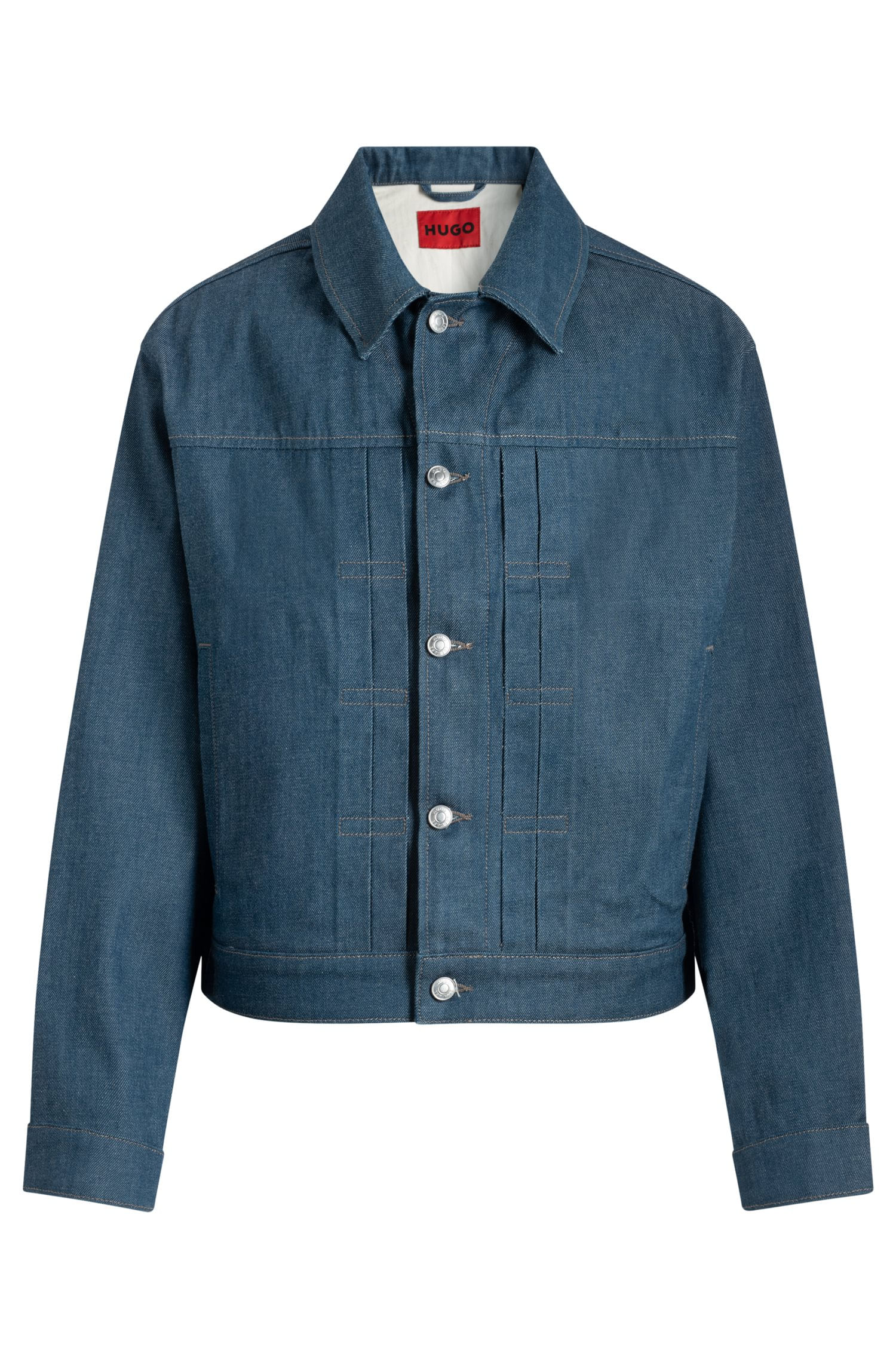 Jaqueta Jeans de Ajuste Regular — BOSS
