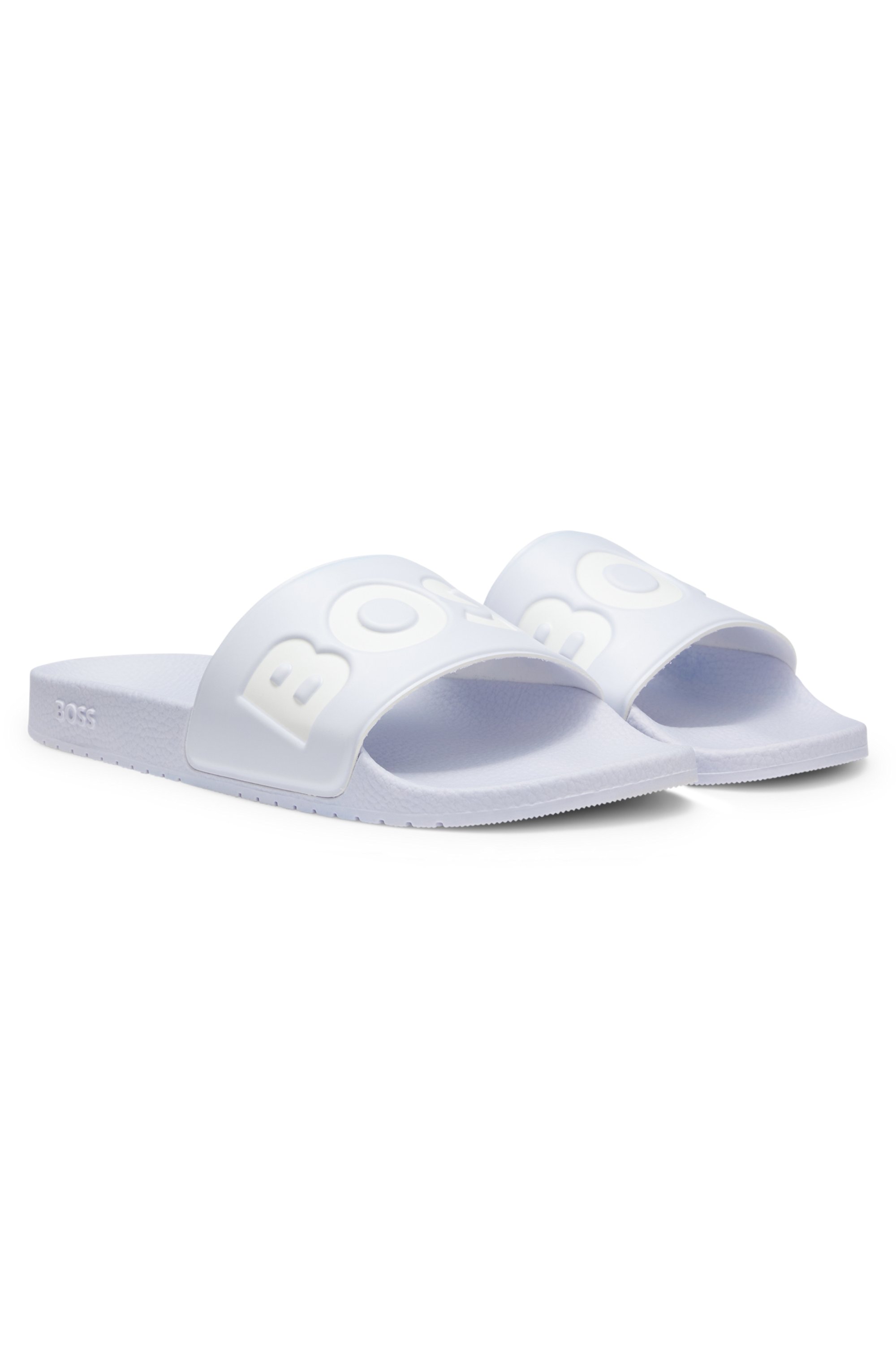 Chinelos Slides com Detalhe de Logo — BOSS
