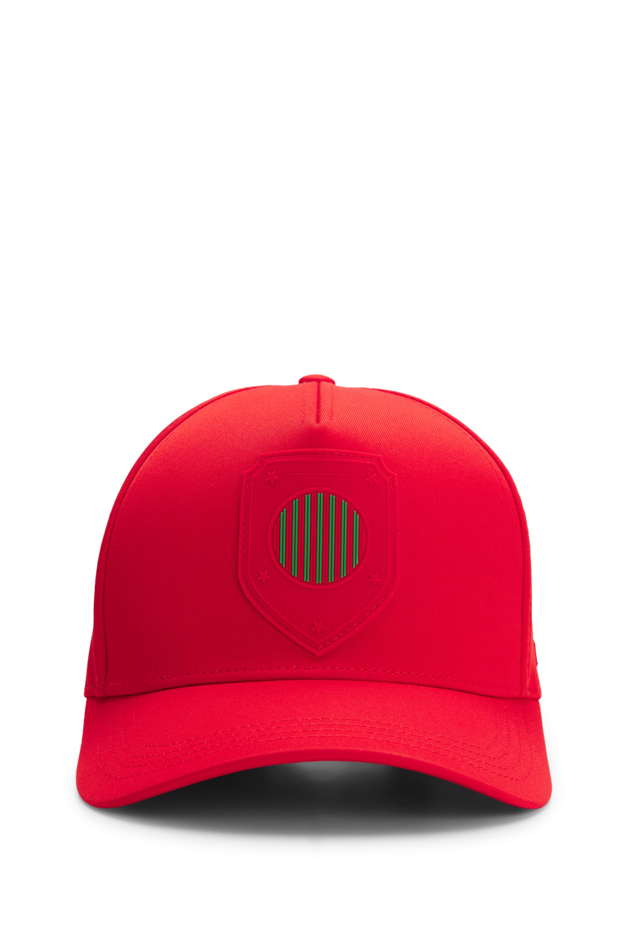 Boné em Sarja com Logo e Emblema de Portugal — BOSS