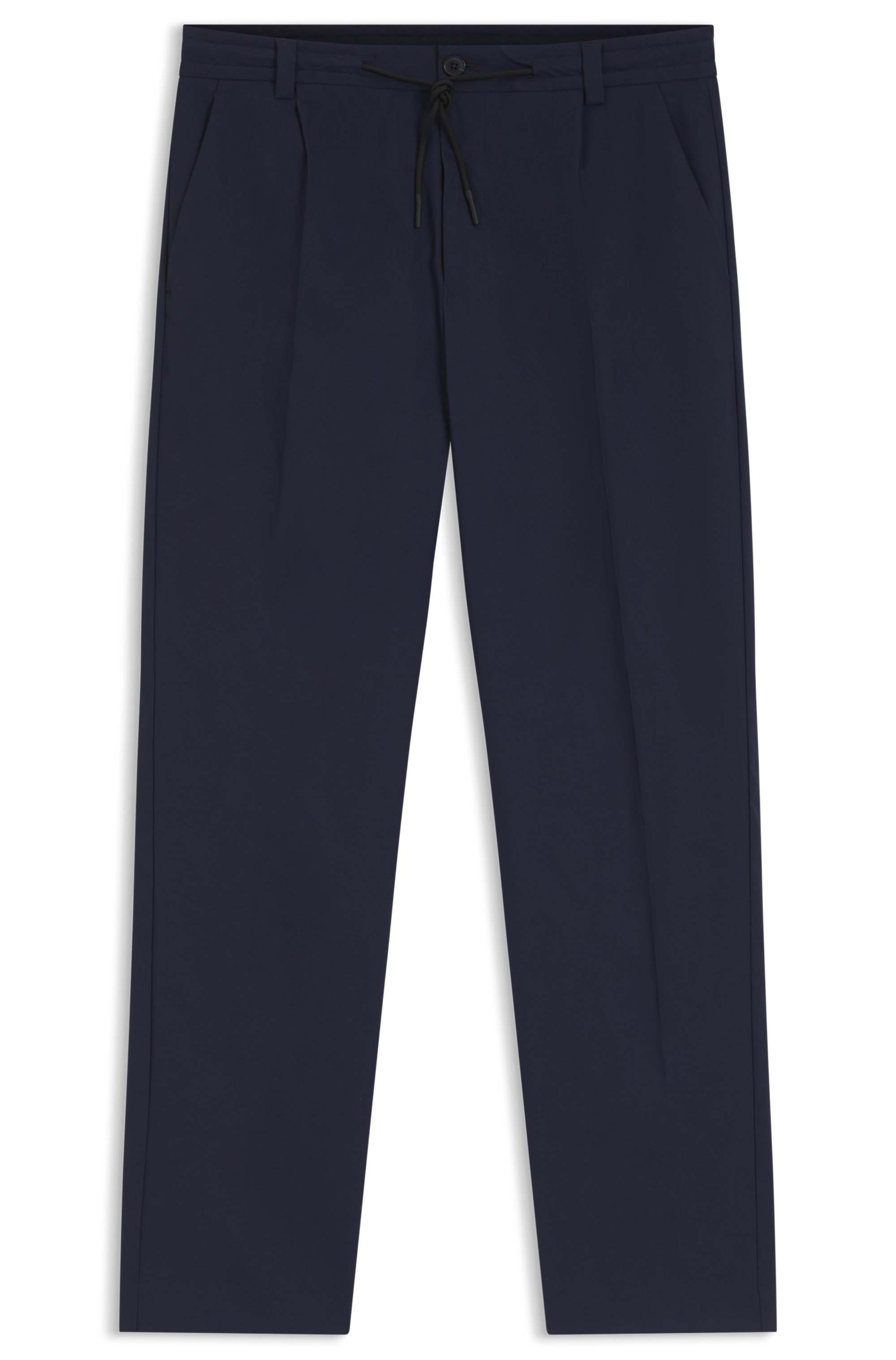 Calça Regular Fit em Tecido Elástico — BOSS