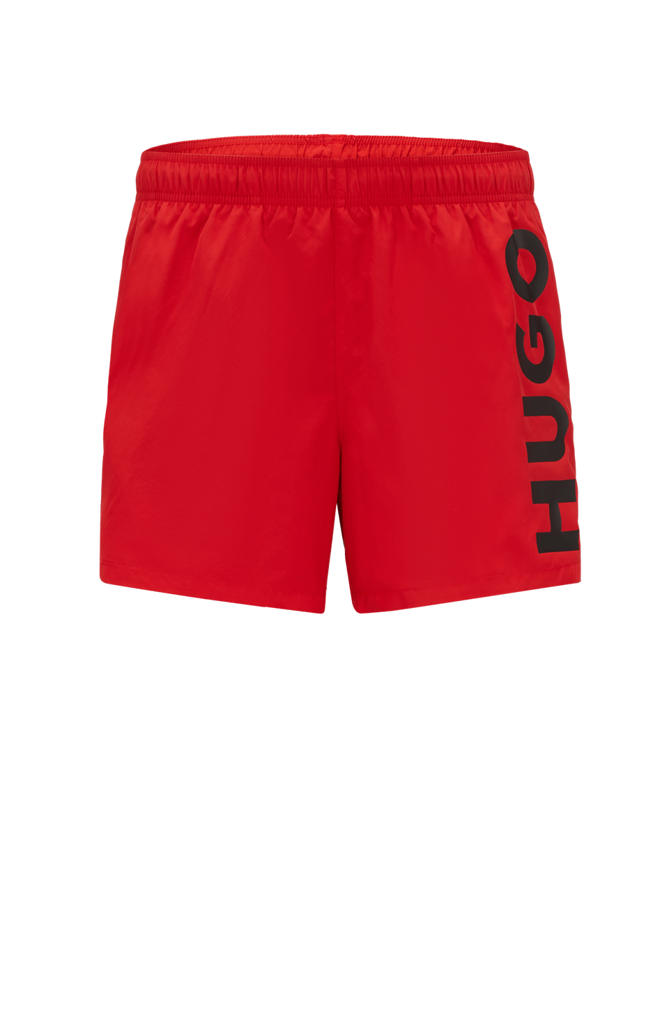 Shorts de Banho com Estampa de Logo em Tecido de Secagem Rápida