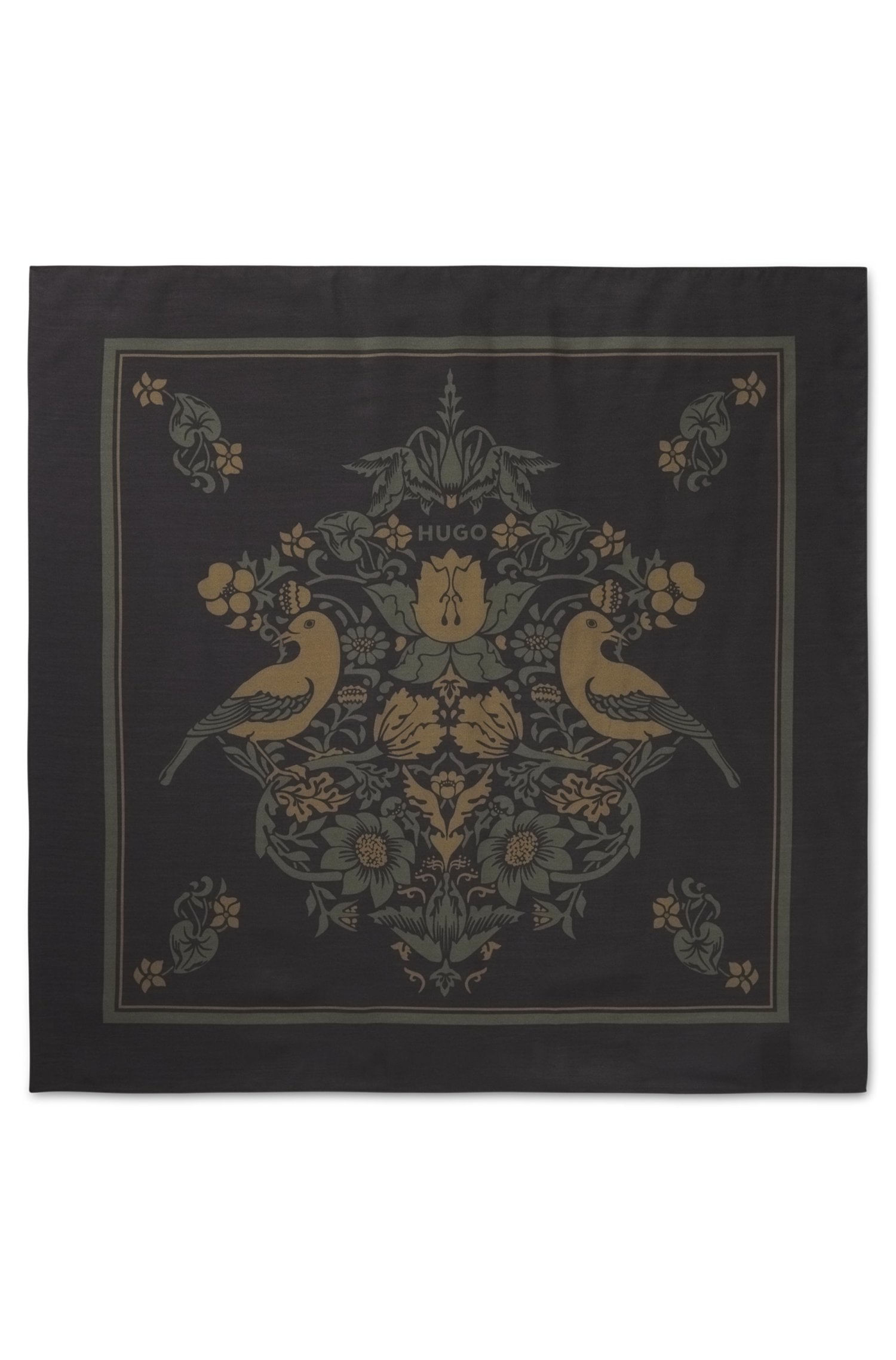 Bandana Estampada com Detalhe de Logo — BOSS